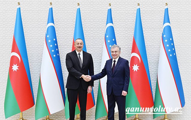 İlham Əliyev özbəkistanlı həmkarını təbrik etdi