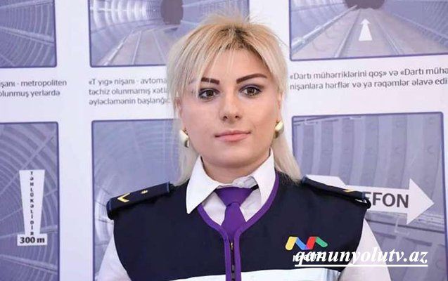 İlk xanım maşinist telefonla danışdı - İşdən çıxarıldı - Yenilənib