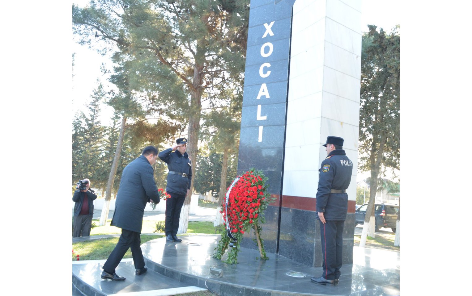 Neftçalada Xocalı soyqırımının ildönümü qeyd edildi - Fotolar