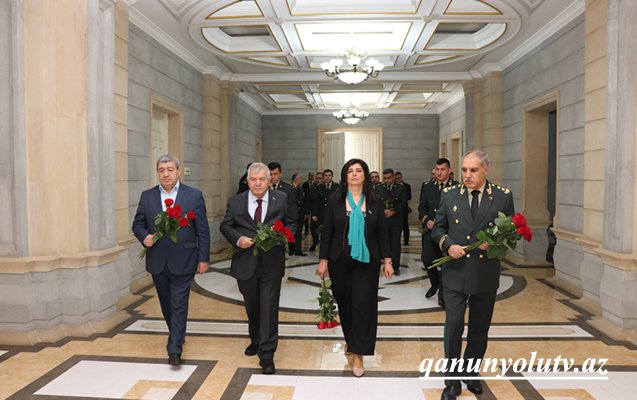Hərbi Prokurorluqda Heydər Əliyevlə bağlı tədbir keçirildi - Fotolar