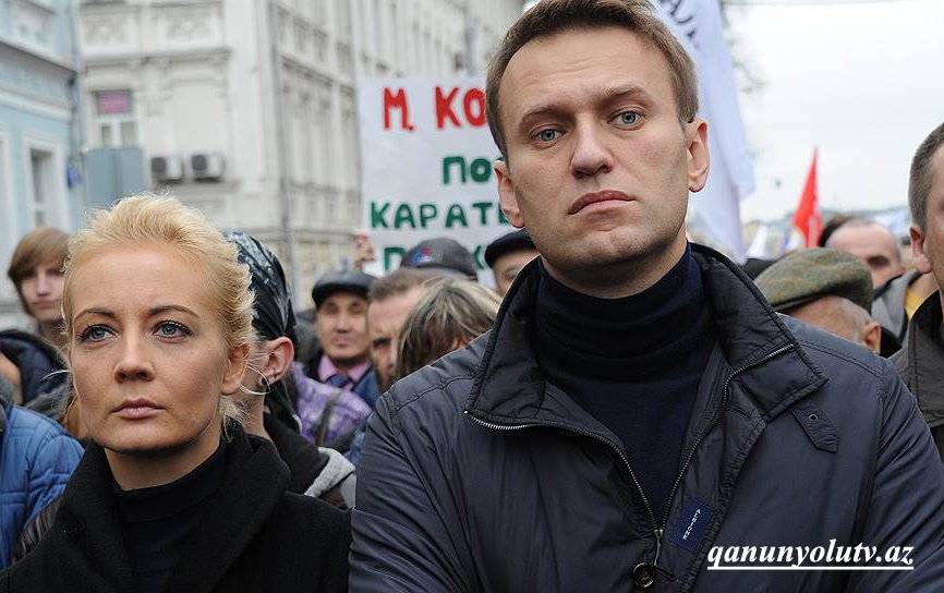 Navalnının xanımı axtarışa verildi