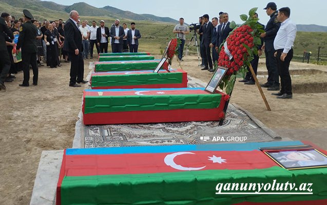 Uğrunda həlak olduqları Qaradağlıda dəfn edildilər - Fotolar - Yenilənib