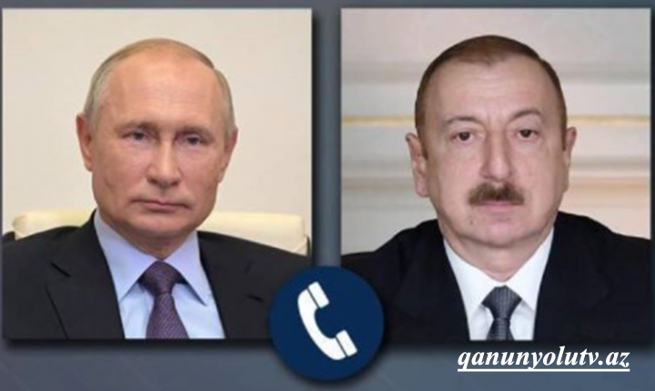 Putin Əliyevə zəng etdi