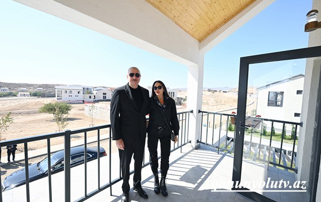 Prezident və xanımı Cəbrayıla getdi - Yenilənib