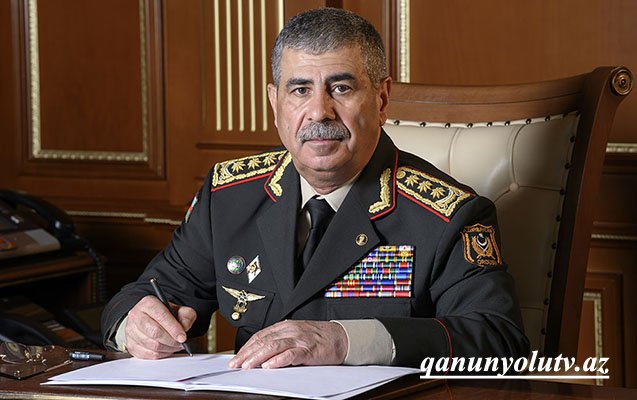 Zakir Həsənovun Azərbaycan Ordusuna təbriki