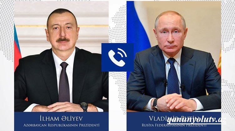 Putin Əliyevə zəng etdi