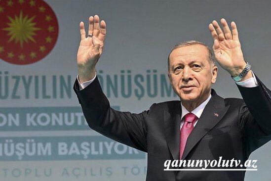 Ərdoğan Türkiyə xalqını təbrik etdi
