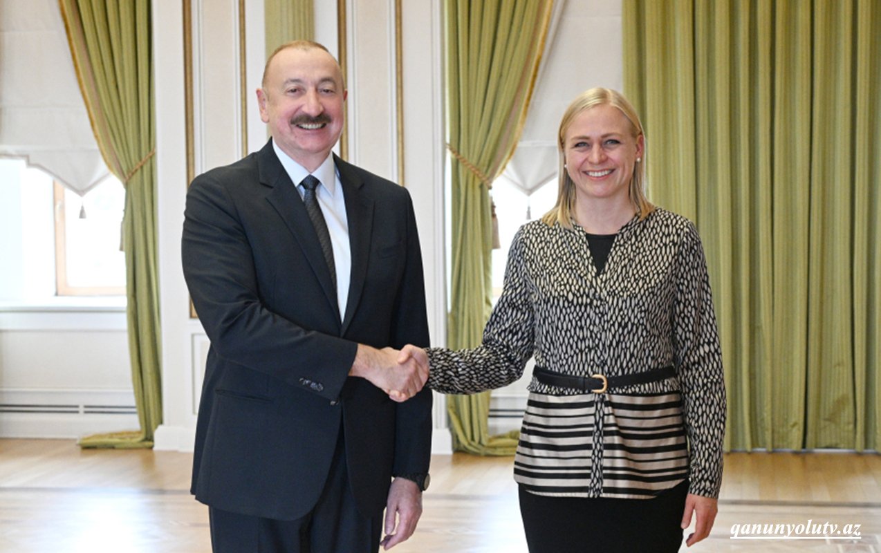 Prezident ATƏT sədrini qəbul etdi - Fotolar - Yenilənib