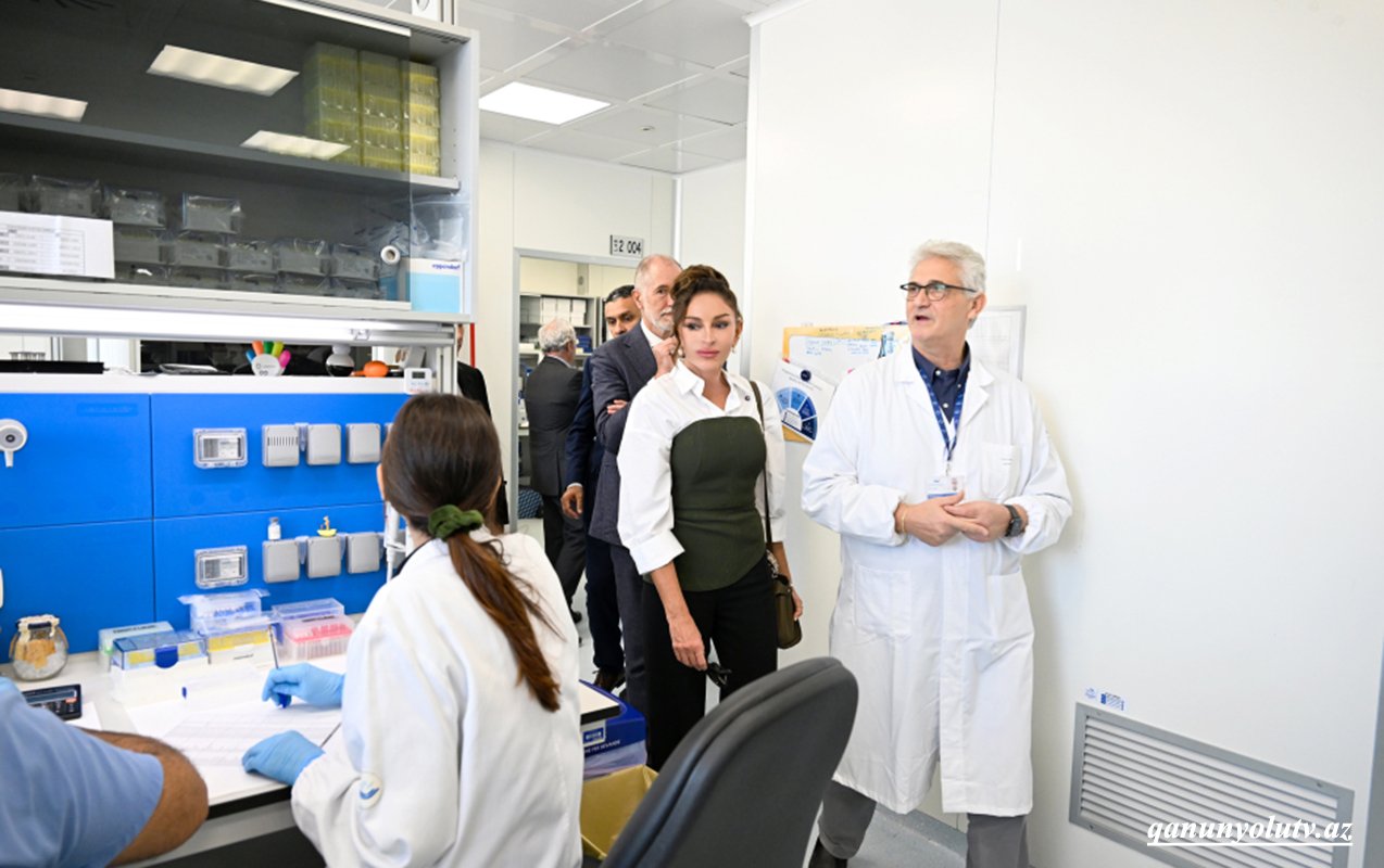 Mehriban Əliyeva “Bambino Gesu” xəstəxanasında - Foto