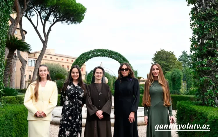 “Euronews” Əliyevaların Vatikan səfərindən reportaj hazırladı