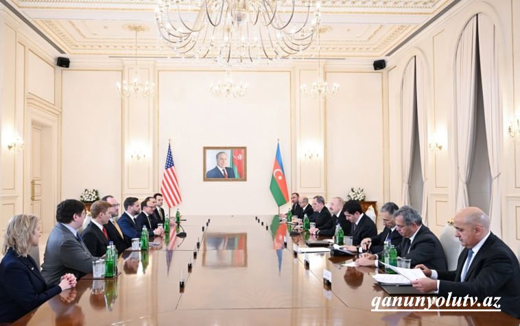 İlham Əliyevlə Vensin geniş tərkibdə görüşü keçirildi - Fotolar+Video -Yenilənib