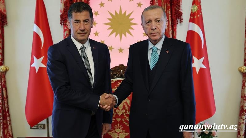 Ərdoğanın Sinan Oğanla görüşü başa çatdı - Yenilənib+Foto