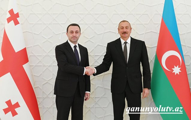 Qaribaşvilidən İlham Əliyevə təbrik məktubu