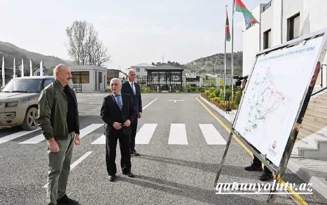 “Laçın” şəhər yarımstansiyası işə salındı - Foto