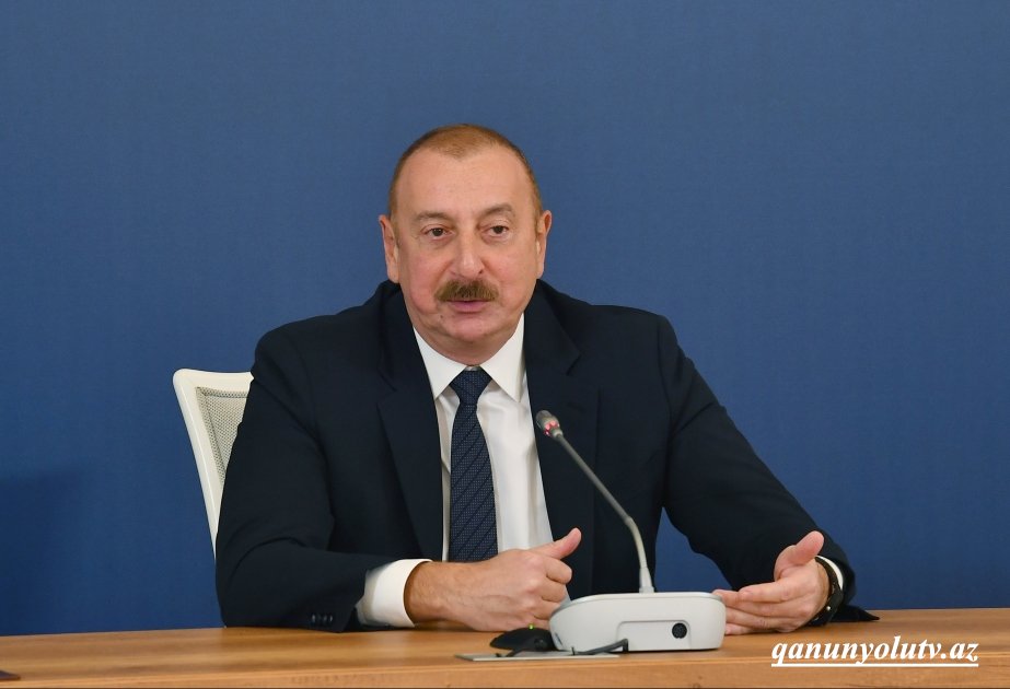 İlham Əliyev beynəlxalq tədbirin açılışında iştirak etdi - Yenilənib