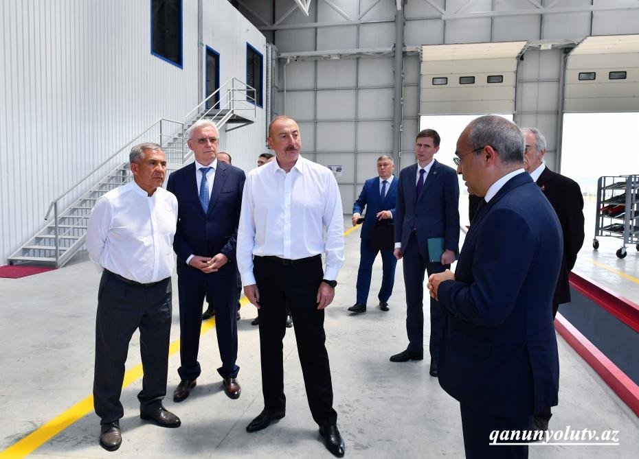 İlham Əliyevlə Rüstəm Minnixanov Cəbrayılda - Fotolar