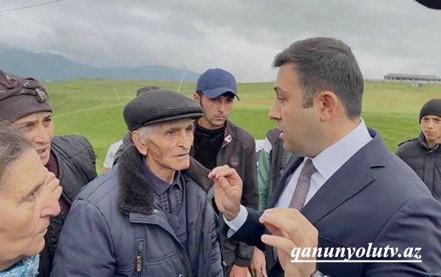 İcra başçısı Söyüdlüyə gedib sakinlərlə görüşdü - Foto