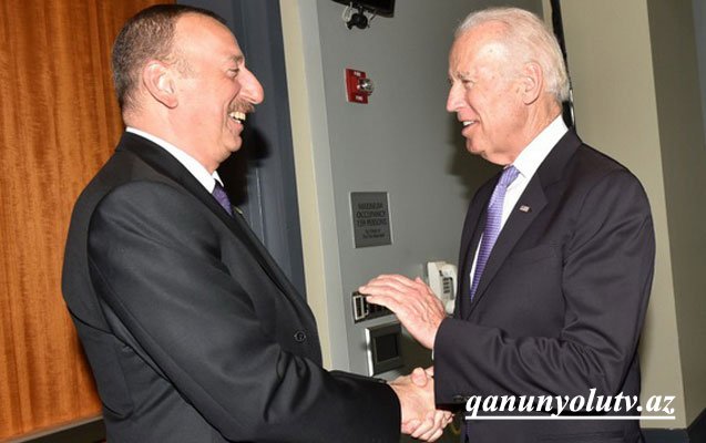 İlham Əliyev Baydeni təbrik etdi