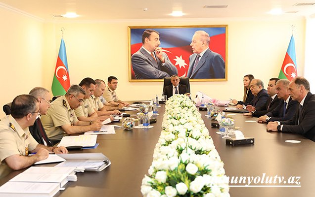 Səfərbərlik Xidmətində iclas keçirildi - Foto