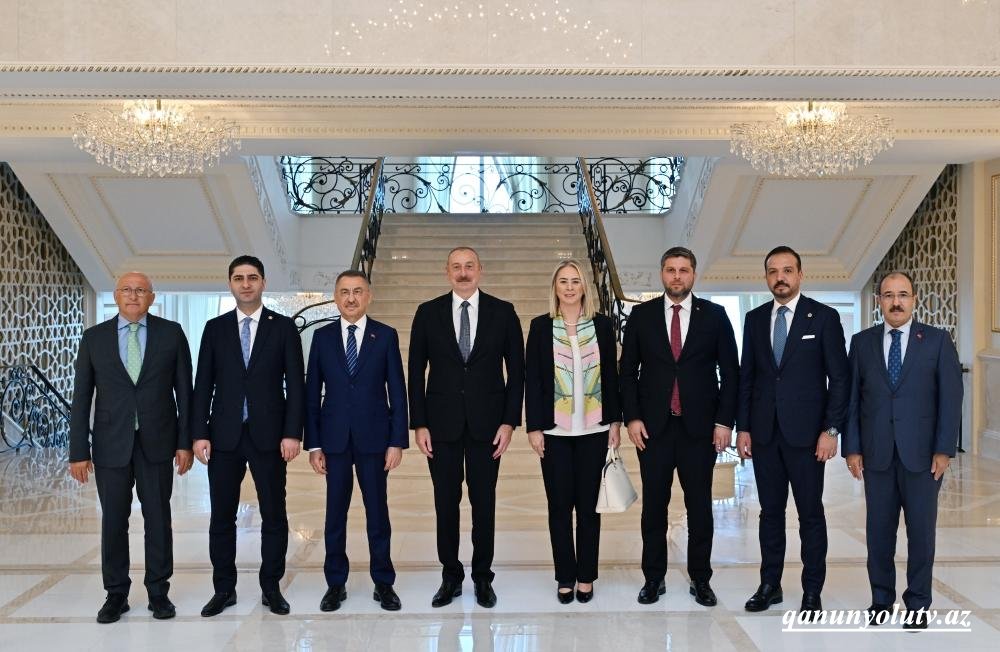 Prezident nümayəndə heyətini qəbul etdi