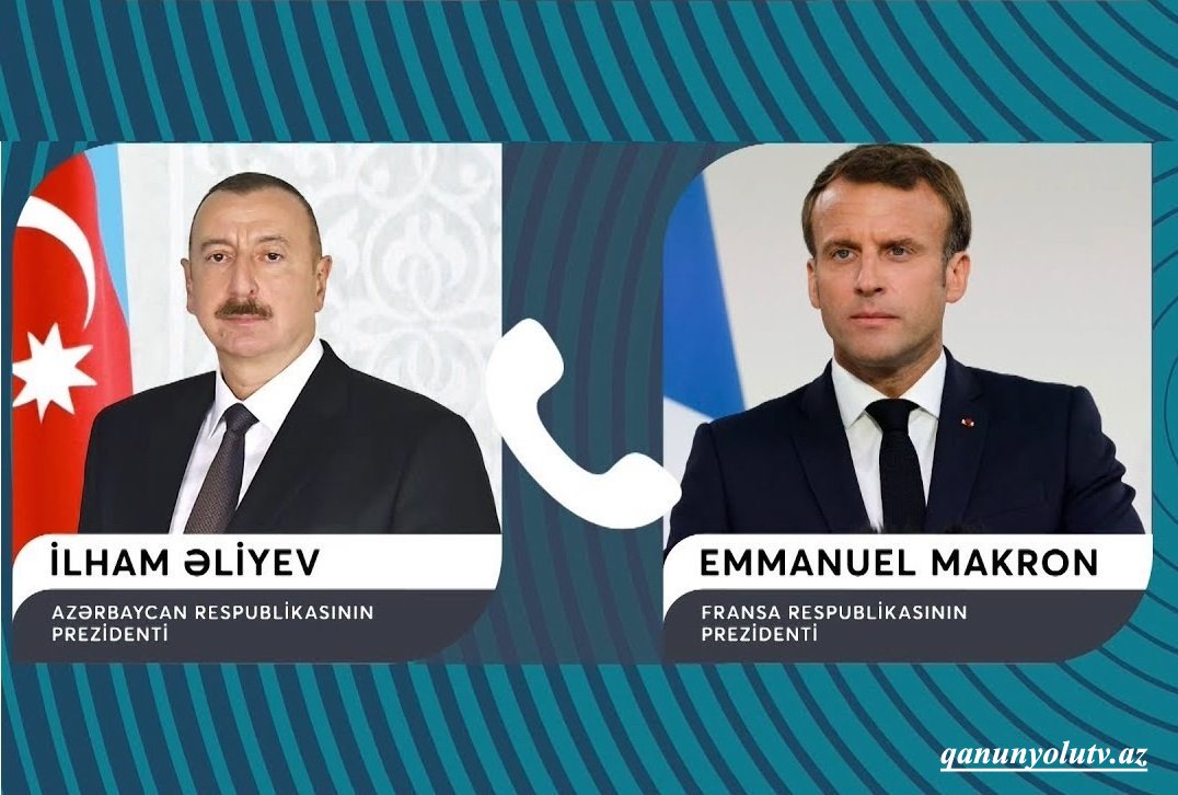 Makron İlham Əliyevə zəng etdi