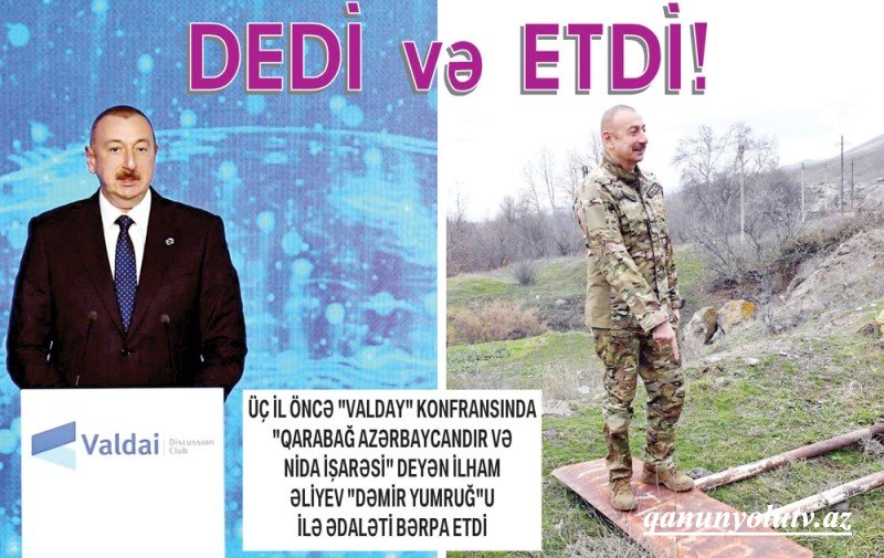 Dedi və etdi!..