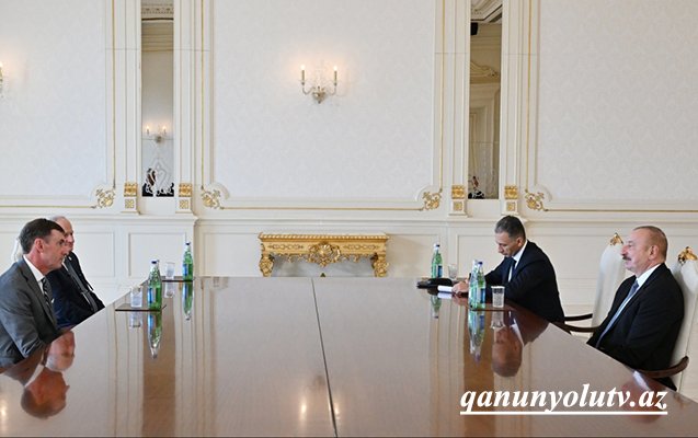 Prezident Kley Mourini qəbul etdi - Yenilənib