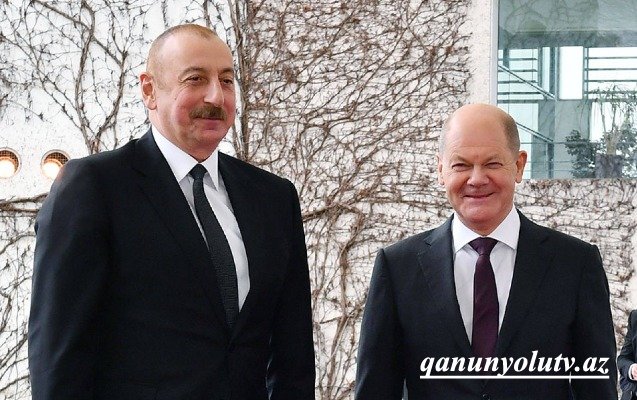 Almaniya Kansleri İlham Əliyevə zəng etdi