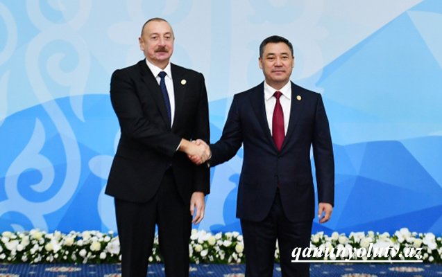 Prezident Bişkekdə iclasda iştirak edib - Fotolar - Yenilənib