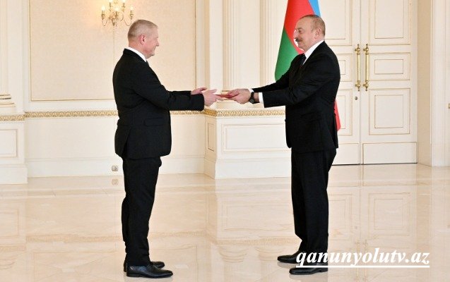 Prezident Latviya və İsveçrənin yeni səfirlərini qəbul etdi - Yenilənib