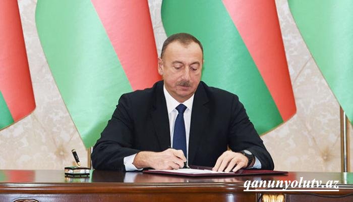 Prezident Fərman imzaladı.