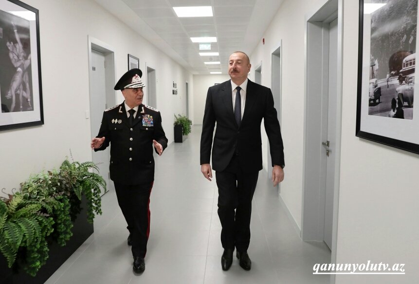İlham Əliyev DTX-nin yeni inzibati binalarının açılışına qatıldı - Fotolar - Video