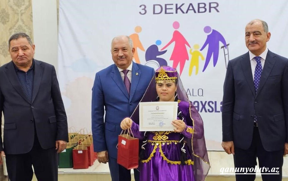 Suraxanıda Beynəlxalq Əlillər Günü qeyd olundu - Fotolar