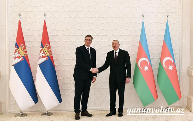 İlham Əliyev Aleksandar Vuçiçi təbrik etdi