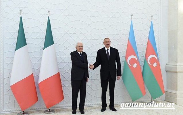 İtaliyalı həmkarı da İlham Əliyevi təbrik etdi