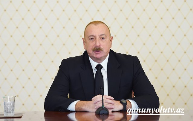 Prezident müraciət ünvanladı