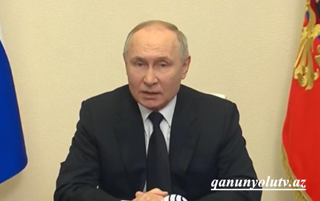Putin xalqa müraciət etdi - Yenilənib