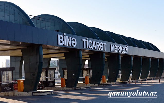 Binə Ticarət Mərkəzində yanğın - Video - Yenilənib