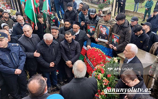 Şəhid Ülvi Bağırov dəfn edildi - Fotolar - Yenilənib