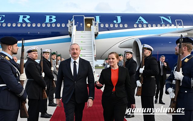 İlham Əliyev Füzulidən Berlinə getdi - Tarixi uçuş - Yenilənib