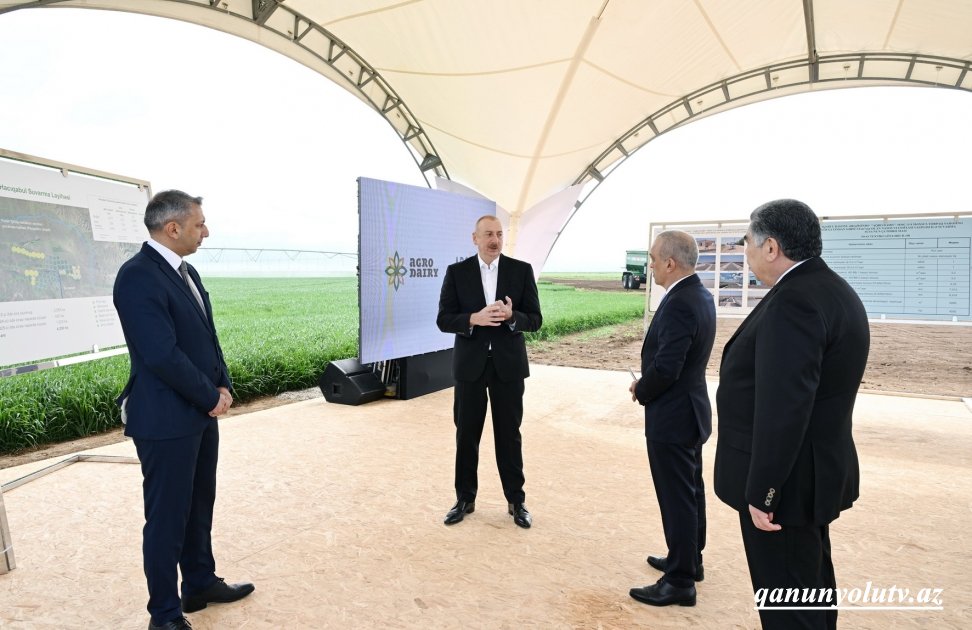 Prezident Hacıqabulda olub - Yenilənib - Fotolar