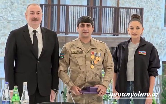 “Prezident məni bağrına basdı, çox həyəcanlı idim” - Fotolar+Video