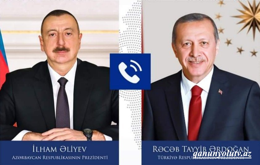İlham Əliyev Ərdoğanla danışdı