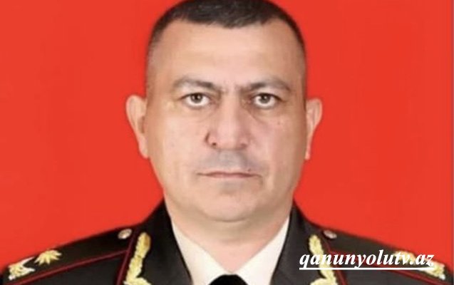 XTQ komandanı vəzifəsinin icrası ona tapşırıldı