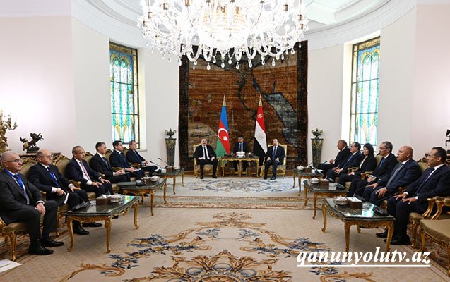 Prezidentlərin geniş tərkibdə görüşü keçirilib - Yenilənib