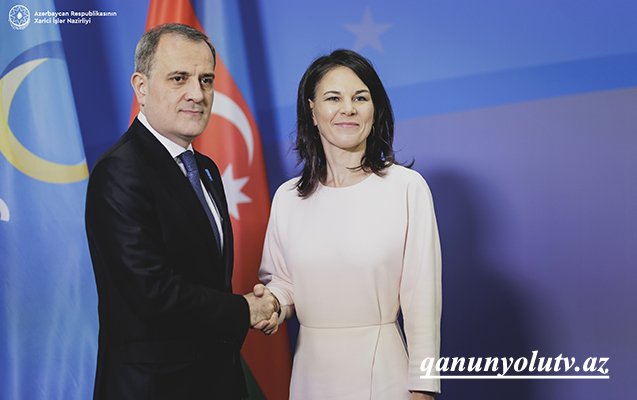 Azərbaycan və Almaniya XİN rəhbərləri görüşdü - Yenilənib