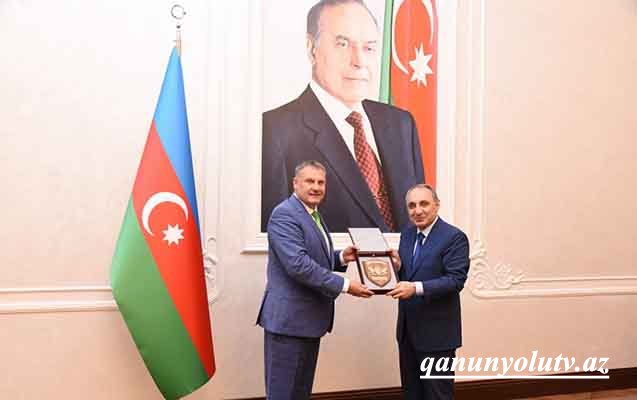 Latviyanın Baş prokuroru ölkəmizdə səfərdədir - Fotolar