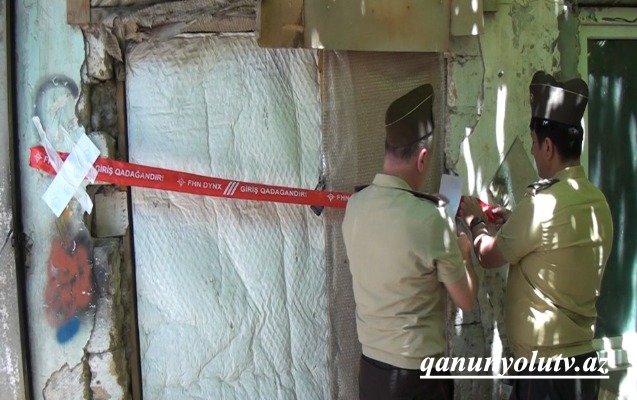 Bakıda mebel sexinin fəaliyyəti dayandırıldı - Video