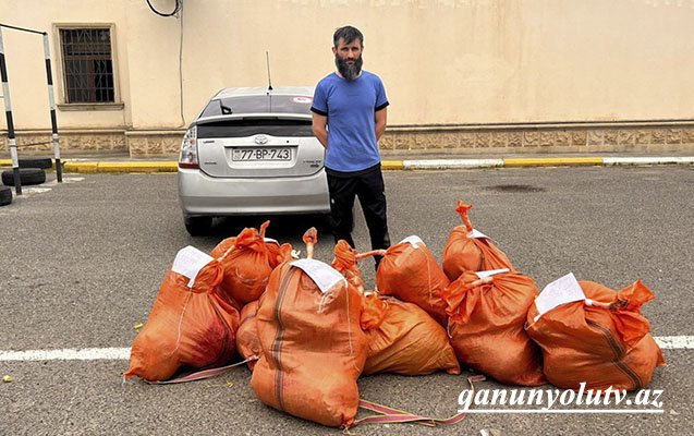DİN və DSX birgə əməliyyat keçirdi - Qaçaqmalçı tutuldu