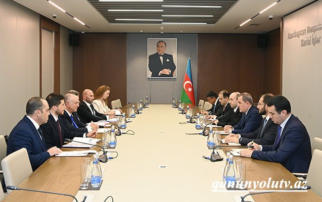 Bayramov İsrail XİN-in baş direktoru ilə görüşdü - Foto